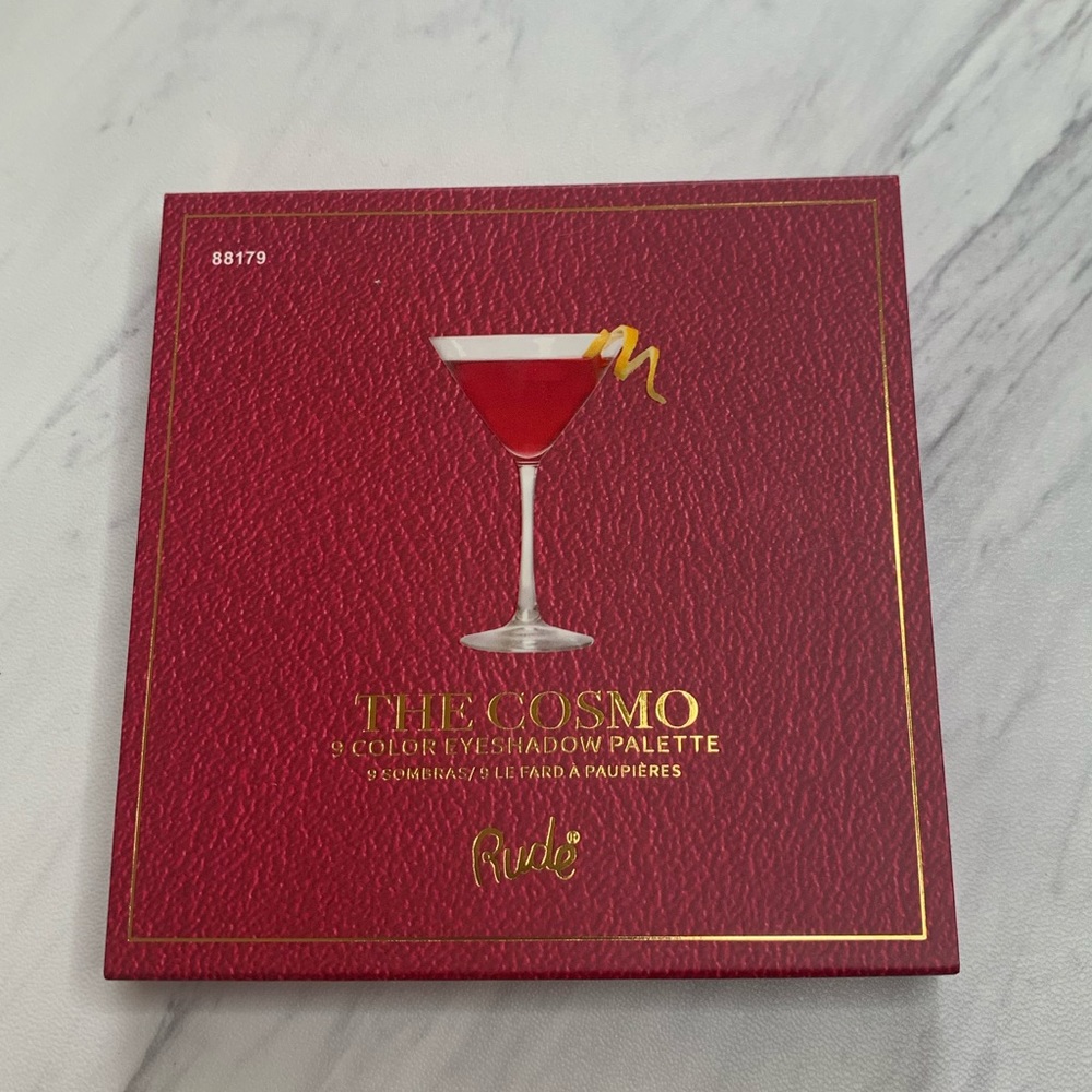 The cosmo eyeshadow palette by Rude